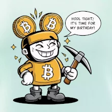 Hodl tight, it's time for my birthday!