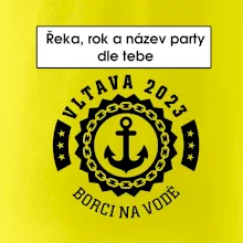 K vode - kotva (vlastný nápis)