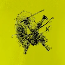 Skica ninja veverička