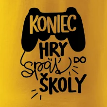 Koniec hry, späť do školy