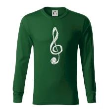 Husľový kľúč kreslený Husľový kľúč kreslený