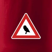 Dopravná značka - Pozor sova