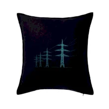 Tyrkysové stožiare vysokého napätia Tyrkysové stožiare vysokého napätia