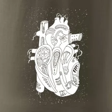Steampunk ľudské srdce
