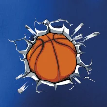 Basketbal lopta v triku Basketbal lopta v triku