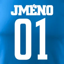 Futbalový dres - vlastné meno a číslo Futbalový dres - vlastné meno a číslo