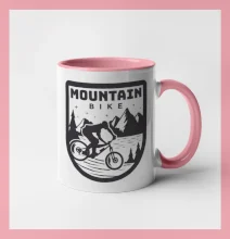 MTB mountain bike logo prsa zaoblené