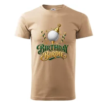 Narozeninové birdie s golfovým míčkem
