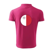 Vlajka Malta okrúhla veľká