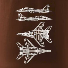 Mig 29 Fulcrum - obrys