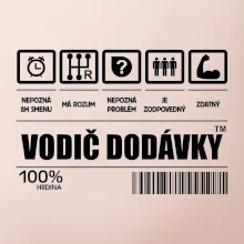 Čiarový kód - Vodič dodávky