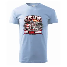 Bicykel medzi horami eat sleep repeat