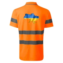 Ukrajina vlajka mapa Ukrajina vlajka mapa