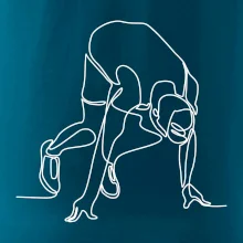 Bežec na štarte jedným ťahom Bežec na štarte jedným ťahom