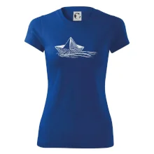 Letná romantika - papierová loďka