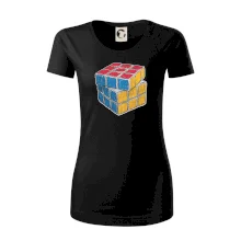 Rubikova kocka kreslená