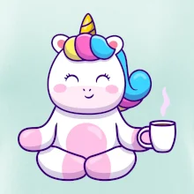 Yoga - jednorožec káva