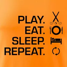 Play eat sleep repeat pozemný hokej