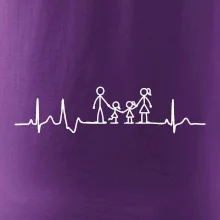 EKG rodina a dve dievčatá