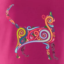 Mačka farebné krivky