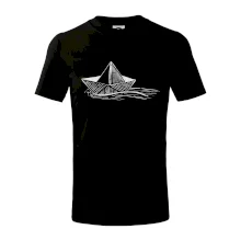 Letná romantika - papierová loďka