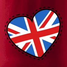 Británia srdce prsník