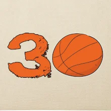 Basketball okrúhle narodeniny 30