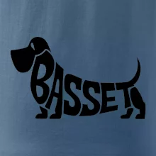 Basset nápis v tele