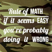 Rule of math