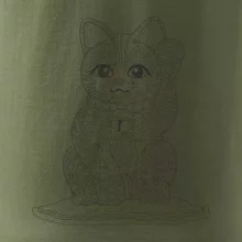 Mačka mávajúca mandala