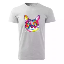 Mačka dúhová hlava