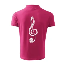 Husľový kľúč kreslený Husľový kľúč kreslený