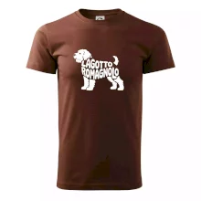 Lagotto romagnolo nápis v tele