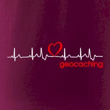 Moje srdce bije pre Geocaching -Text
