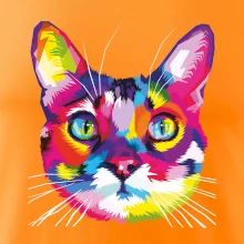 Mačka dúhová hlava