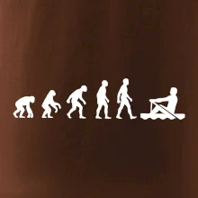 Evolúcia veslovanie 1 človek