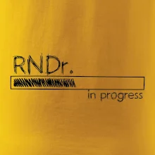 In progress titul RNDr. doktor / doktorka prírodných vied