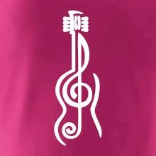 Husľový kľúč gitara Husľový kľúč gitara