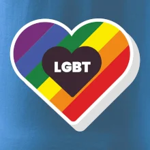 LGBT srdce dúhové
