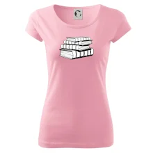 Knihy čiernobiele na sebe