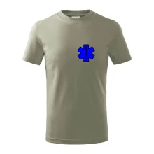 Rescue - Hviezda na prsníku + nápis na chrbte