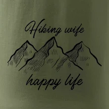 Hiking wife happy life