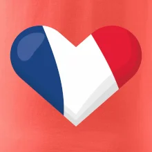 Francúzska vlajka srdca