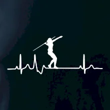 EKG hod oštepom žena