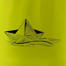 Letná romantika - papierová loďka