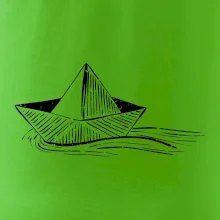 Letná romantika - papierová loďka