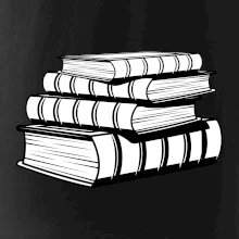 Knihy čiernobiele na sebe Knihy čiernobiele na sebe