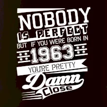 Nobody is perfect - 1963