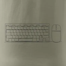 Klávesnica a myš jedným ťahom