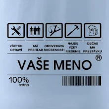 Vaše meno - čiarový kód